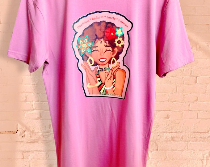 Malaika Original Art T-shirt Size Medium Unisex