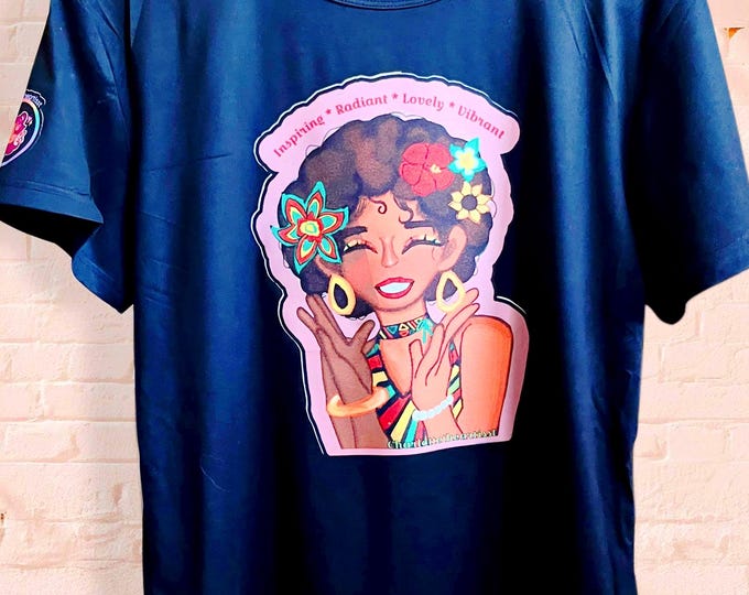 Malaika Original Art T-shirt Size Medium Unisex