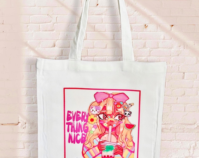 Mizuki (Everything Nice) Orginal Art Tote Bag