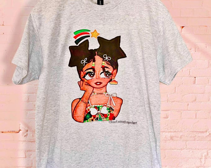 Zuri Original Art T-Shirt Unisex Medium