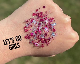 Let’s Go Girls Glitter Hår- och Ansiktsgel