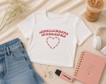 Attractive Nuisance Baby Tee | Law Student Tort Torts Merch, Barbed Heart Graphic