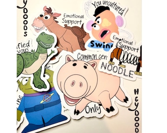 Toy Story Character Die-Cut Stickers