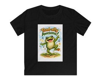 Camiseta infantil de rana / Anfibio bailarín, camiseta divertida