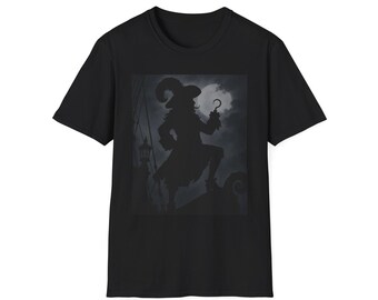 Mysterious Pirate Silhouette T-Shirt | Captain Hook Shadow Tee