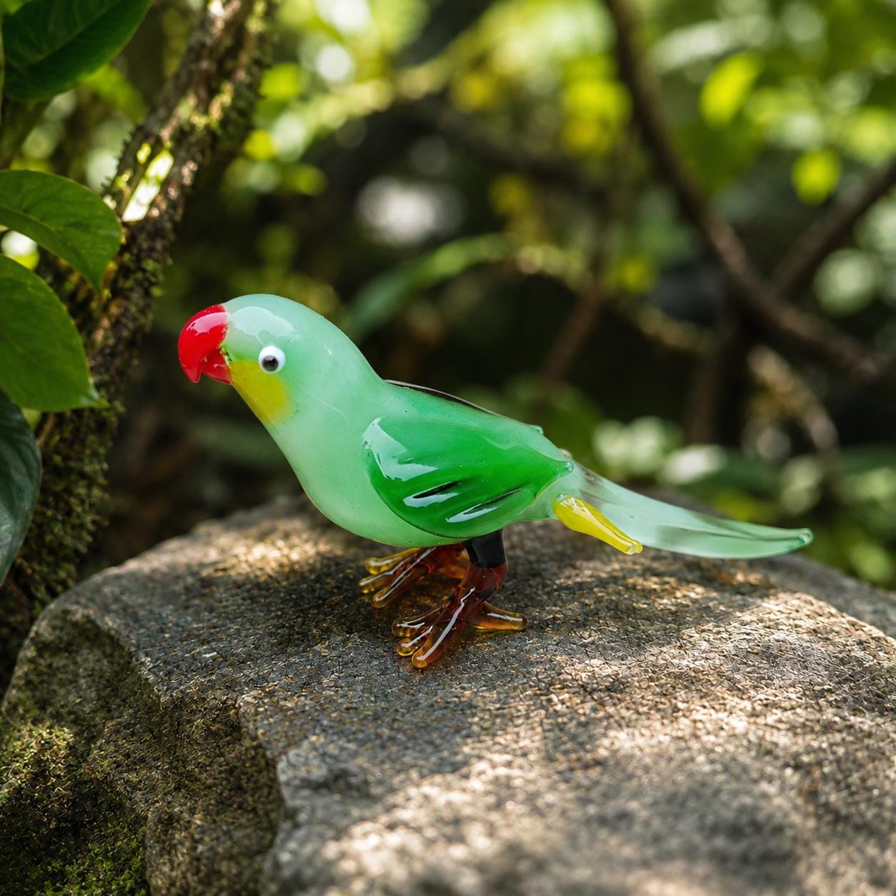Murano Glass Bird - Etsy Canada