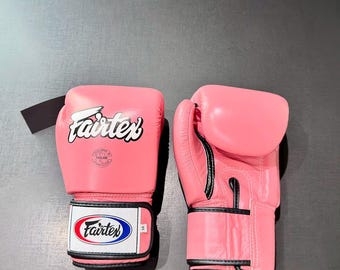 Fairtex Black Leather Boxing Gloves – Professional Muay Thai, Kickboxing & Training Gloves