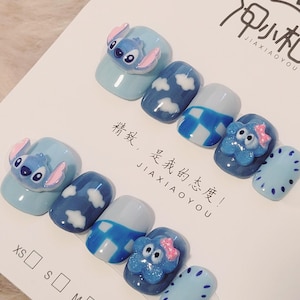 Lilo & Stitch nails