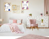 Bundle of Floral Theme Printable Wall Art | Aesthetic decor | Teen Room Decor | Instant Download|