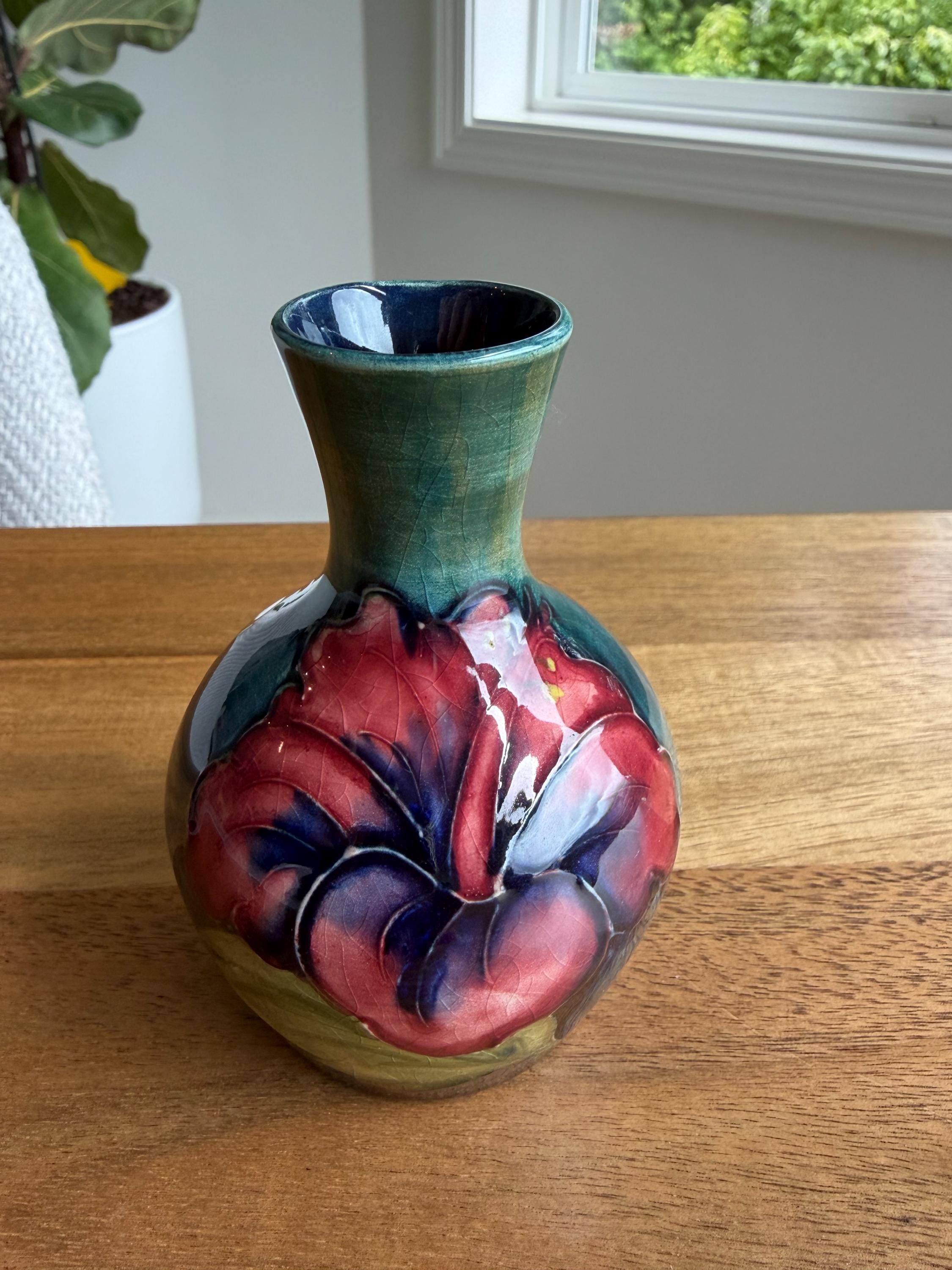 Vintage Moorcroft Vases - Etsy