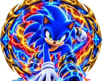 Sonic 3 T Shirt PNG,Colorful Graffiti Shirt Design,Sonic PNG,Sonic Birthday Png(Digital download)
