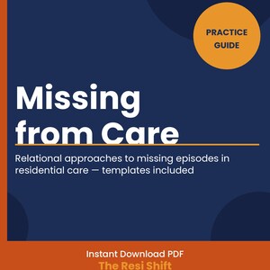 Información faltante en la Guía de atención para trabajadores residenciales — Recurso en PDF para trabajo social