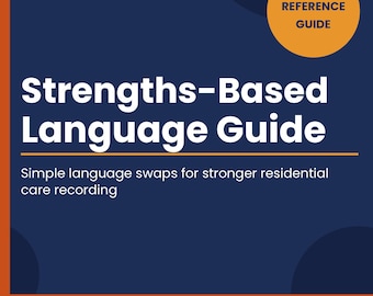 Strengths-Based Language Guide for Residential Care Workers — Free PDF Download