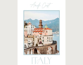 Italian Photography Print,  home decor, wall art, ATRANI, AMALFI COAST