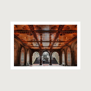 Bethesda Terrace Arches Wallpaper Mural by Magic Murals