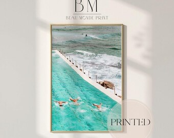 Bondi Ocean Pool Print – Sydney, Australia Photography – Coastal Wall Art Decor