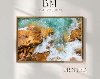 Bondi Beach-Ozean-Print – Fotografie aus Sydney, Australien – Küstenwanddeko