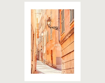 French Riviera Photography Print, Colours of Nice, French home decor, wall art