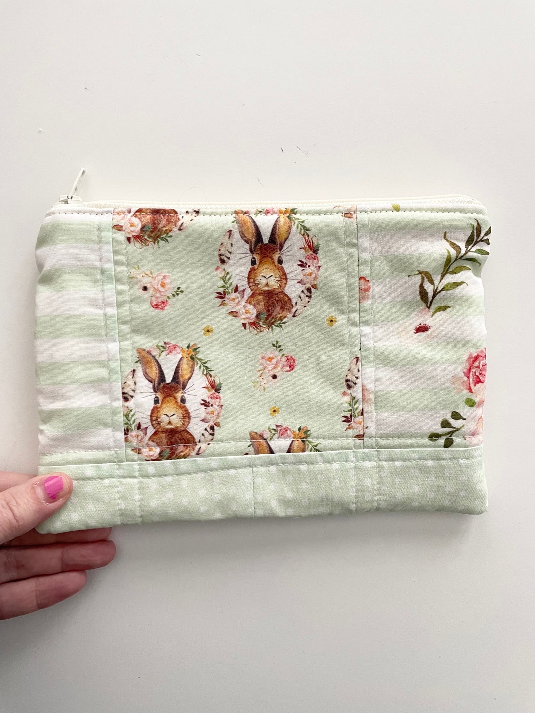 Sweet Elegant Floral Pocket Zipper Type A Full Print Bottoms
