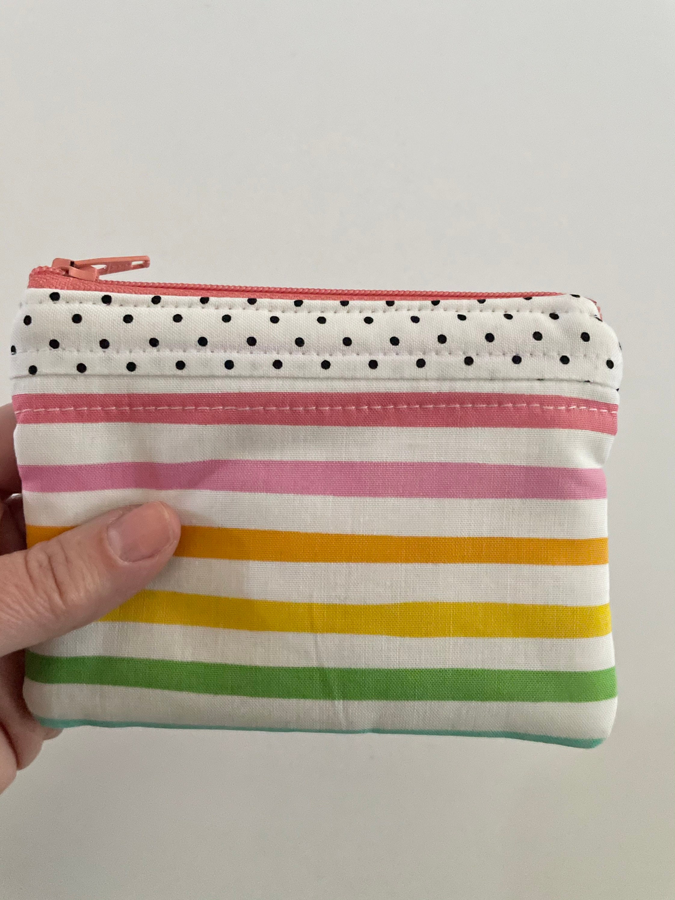 Cottagecore Small Zipper Pouch, Pouch With Zipper, Small Makeup