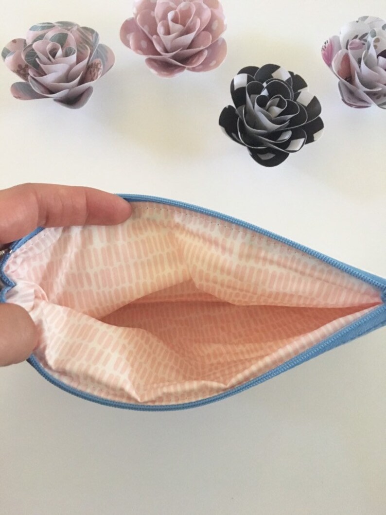 Rifle Paper Co Zipper Pouch Rifle paper co pouch. 8 x 5 Lined Zipper Pouch Scrappy quilted zipper pouch