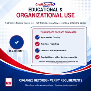 CGA educational-use limitation graphic listing outcomes the BCEFC product does not guarantee.