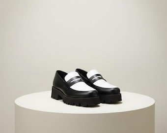 chunky rubber sole shoes