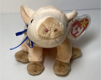 Ty Knuckles the Pig Beanie Babies 1999