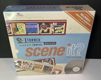 Vintage 2004Turner Classic Movies TCM Scene It? The DVD Game NEW Sealed