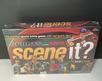 Scene It? Sports Powered by ESPN The DVD Game Sports Trivia New Sealed