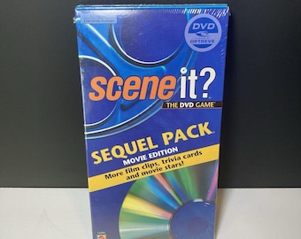 Scene It The DVD Game Sequel Pack Movie Edition New Sealed