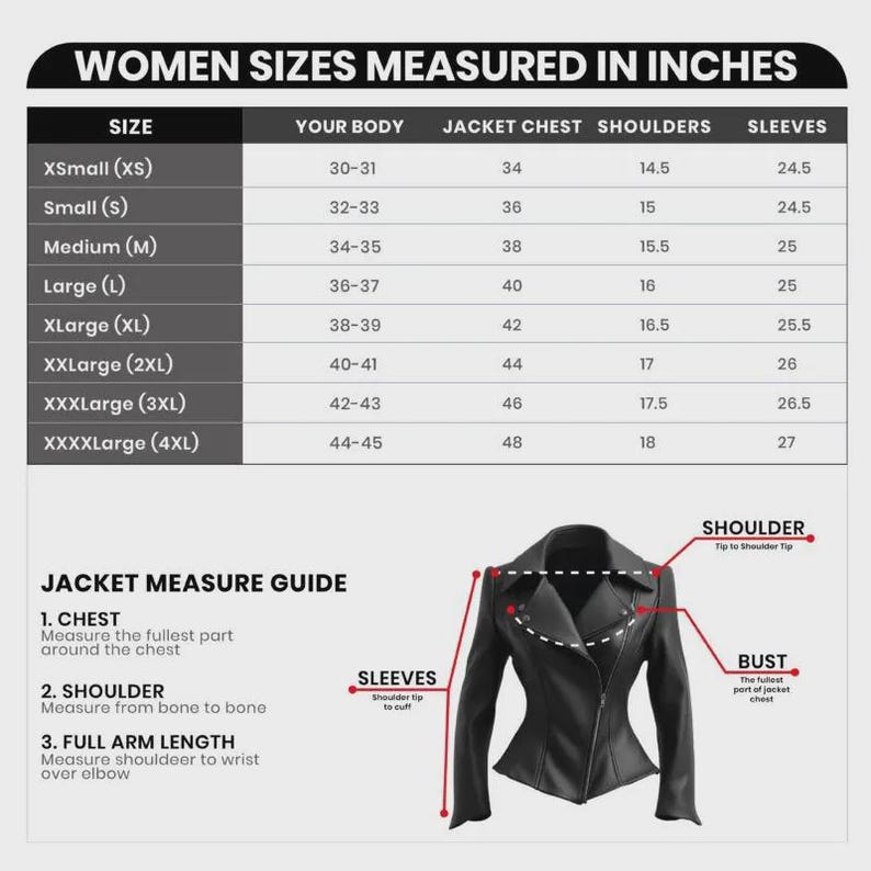 Women size chart