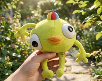 PEAK Game Bing Bong Plush Toy Squeaky Mascot Mountain Climbing Simulator Desk Decor Indie Gamer Gift