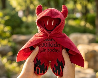 Roblox Forsaken c00lkidd Plush Toy Red Devil Hacker Stuffed Animal Gamer Gift Team c00lkidd Join Today Horror Character Figure
