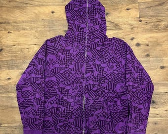 Sudadera con capucha y cremallera completa BAPE Baby Milo - A Bathing Ape