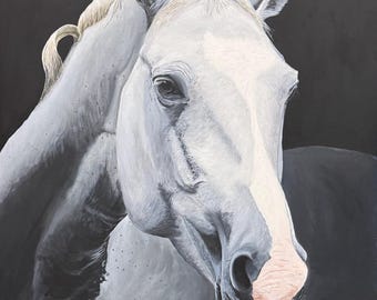 That Come and Mount Me Look - Canvas Print