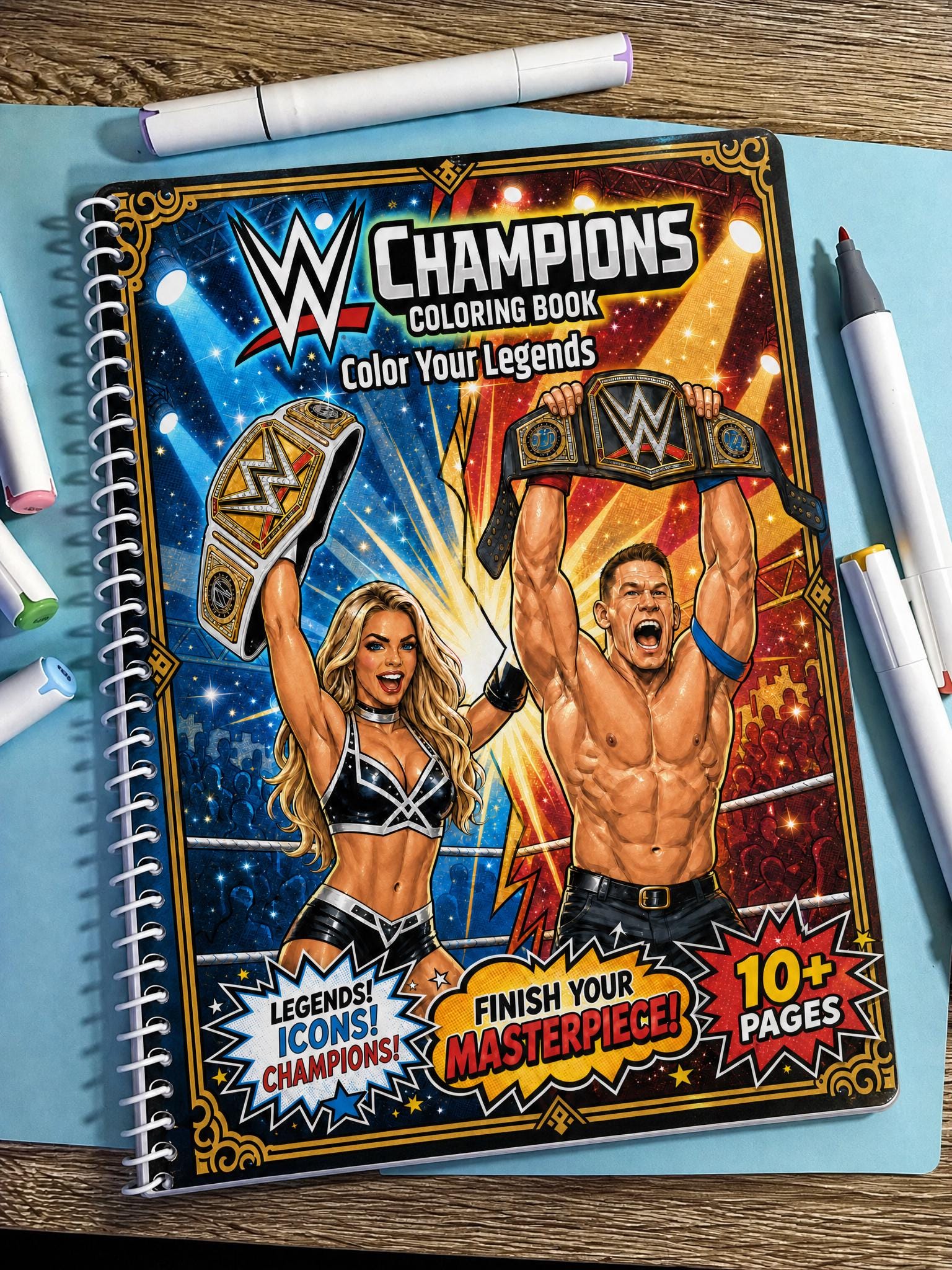 Wwe coloring books - Etsy 日本