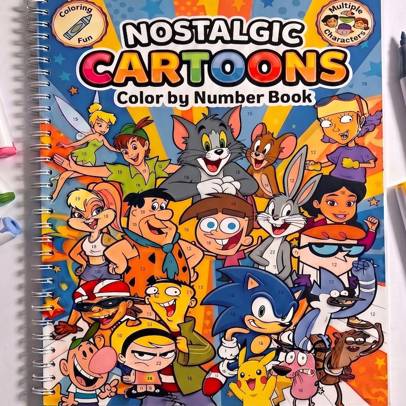Coloring Book Bit - Etsy