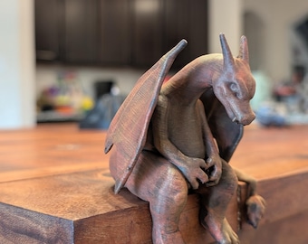 Custom Hand Painted Charizard Shelf Sitter