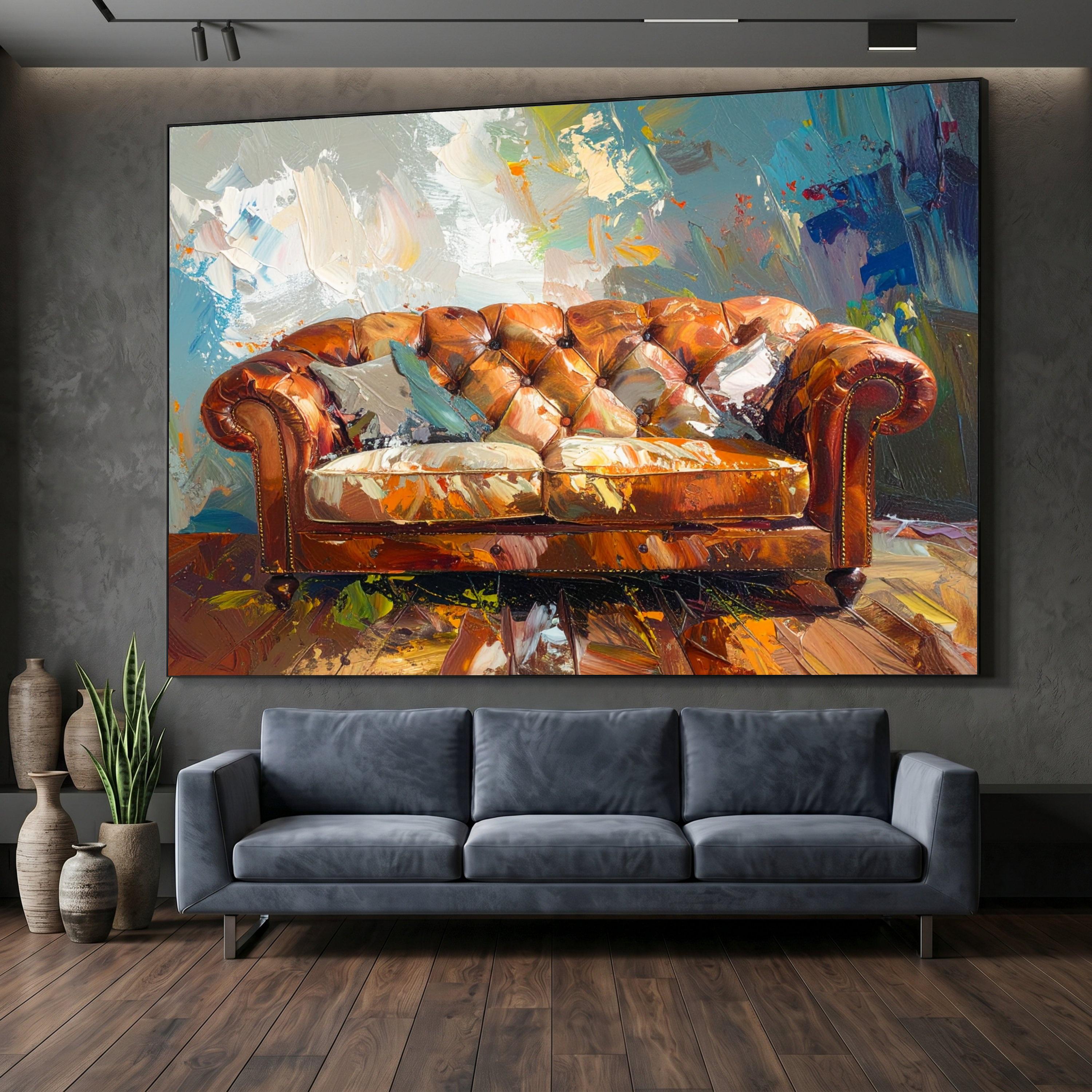 Leather sofa vintage - Etsy 日本
