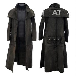 Fallout New Vegas Ranger Duster, NCR Veteran Ranger Canvas Coat, Postapokaliptyczna kurtka cosplay, ręcznie robiony kostium do gry