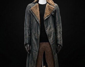 Chaqueta de oficial K de Blade Runner 2049, gabardina de cosplay de Ryan Gosling, disfraz de película de ciencia ficción