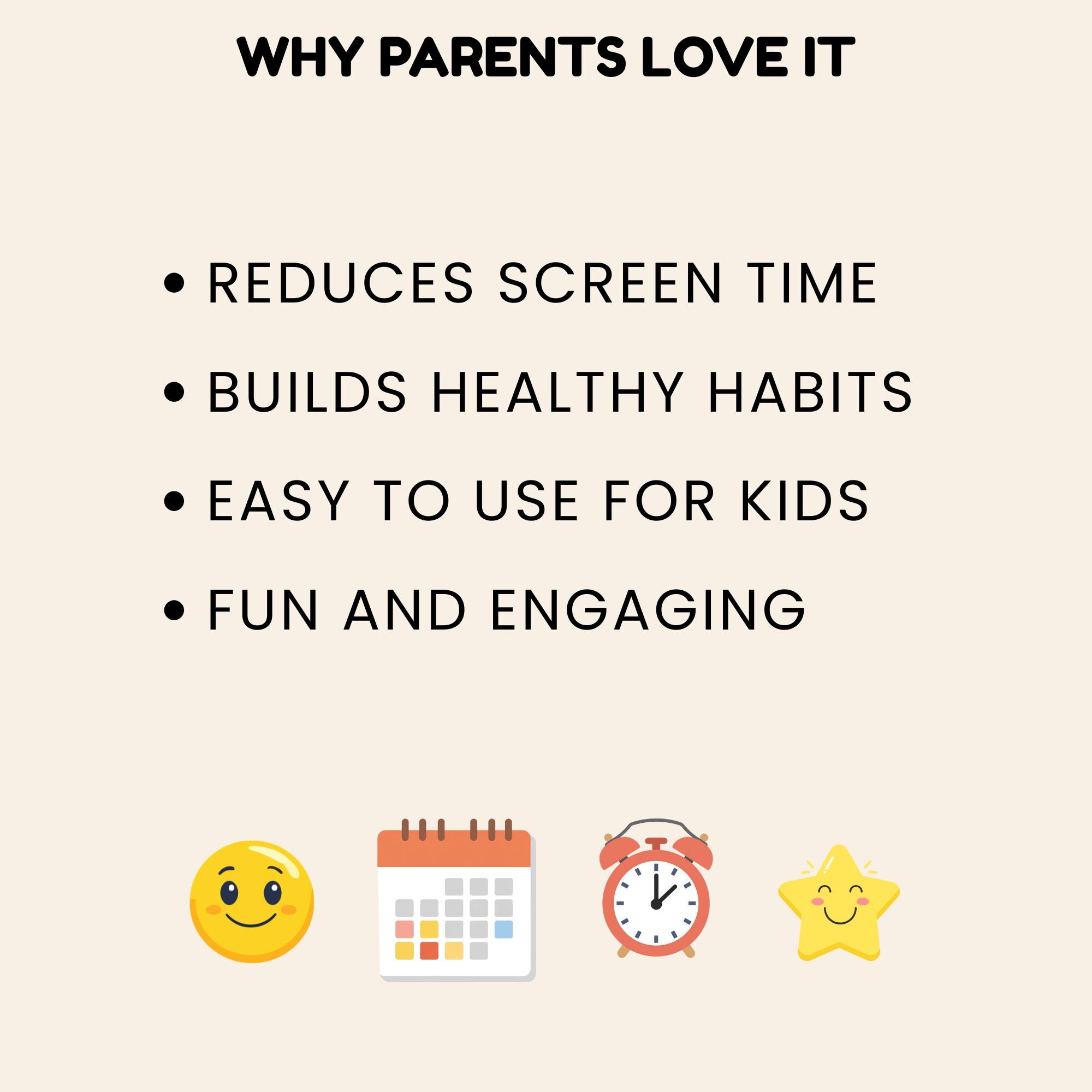 Screen Time Rota Kids Kids Screen Time Printable | Routine Chart & Reward Chart | Weekly ...