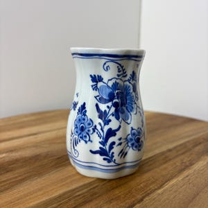 Vintage Royal Delft Blue Porcelain Vase - 1969 Collectable Vase Made in Holland