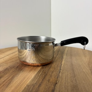 Vintage Revere Ware 1 Cup Butter Warmer Saucepan