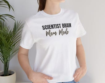 Wissenschaftler Gehirn Mom Mode Shirt, lustige Wissenschaftler Mom Geschenk, Lab Mom Tee, Wissenschaftler Shirt, STEM Mom Geschenk, Wissenschaft Mama Shirt, Forschung Mom Tee