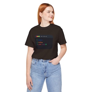 Commit Coffee Push Code Shirt, Programmierer Geschenk, Software Engineer T-Shirt, Programmierer Shirt, Programmierer Geschenk, Git Commit T-Shirt, Programmierer Shirt Bild 2