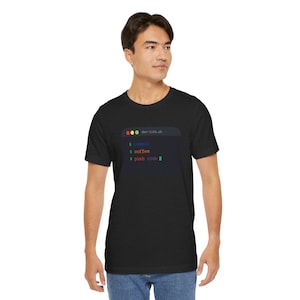 Commit Coffee Push Code Shirt, Programmierer Geschenk, Software Engineer T-Shirt, Programmierer Shirt, Programmierer Geschenk, Git Commit T-Shirt, Programmierer Shirt Bild 8