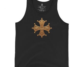 Tanktop mit Katharerkreuz