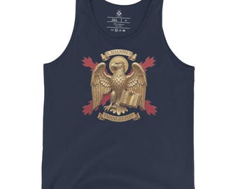 Tanktop mit dem Adler und dem burgundischen Kreuz des Heiligen Johannes